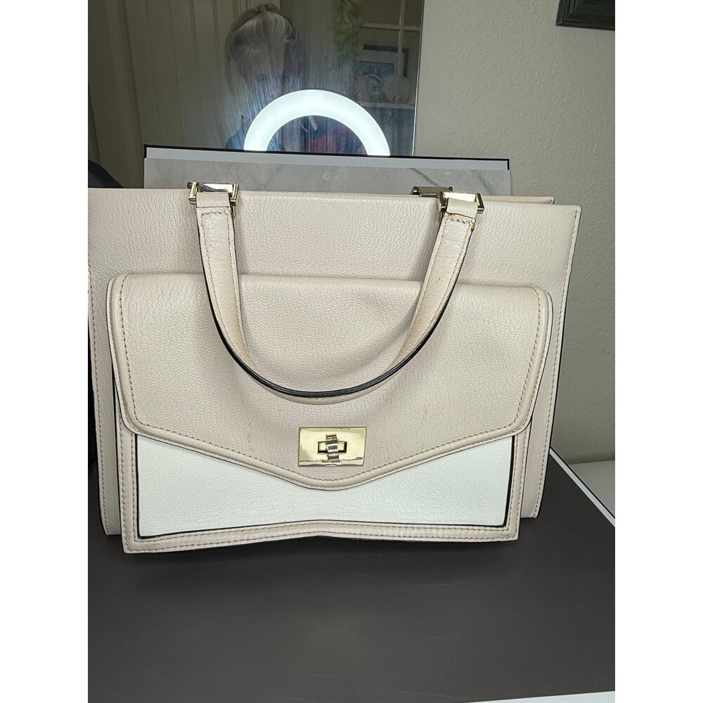 Kate Spade New York Walter Place Pebble Leather Satchel Style WKRU3839